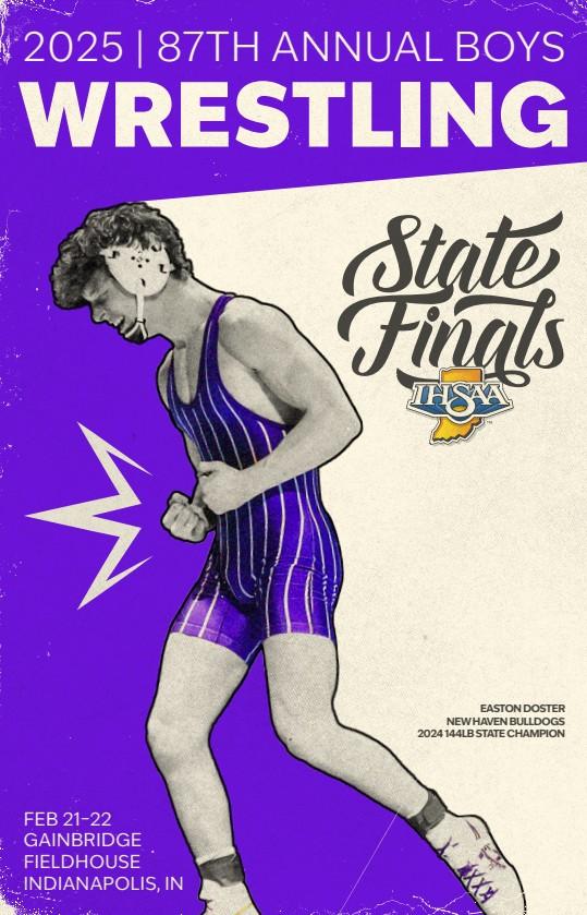 2024-25 Boys Wrestling Program Cover