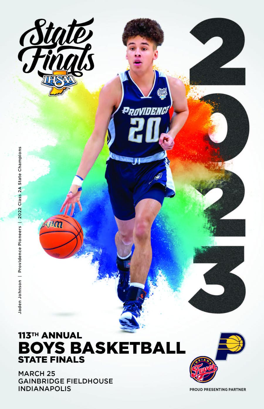 2022-23 Boys Basketball State Finals Program Cover